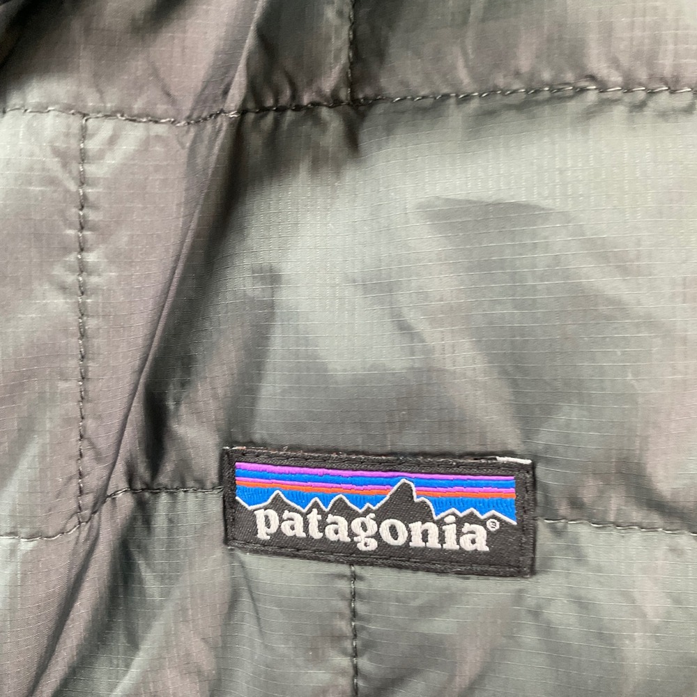 Patagonia Nano Puff Jacket Kids L 12 Grey Excellent Quilted Insulated 68001 - Picture 9 of 9